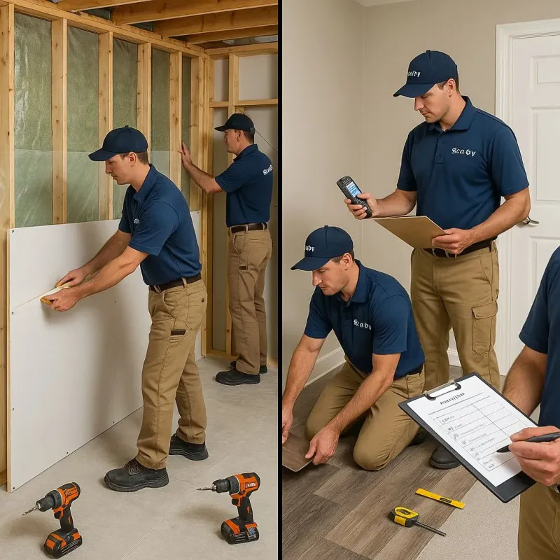 Repairs and Reconstruction process in Lisbon, IA